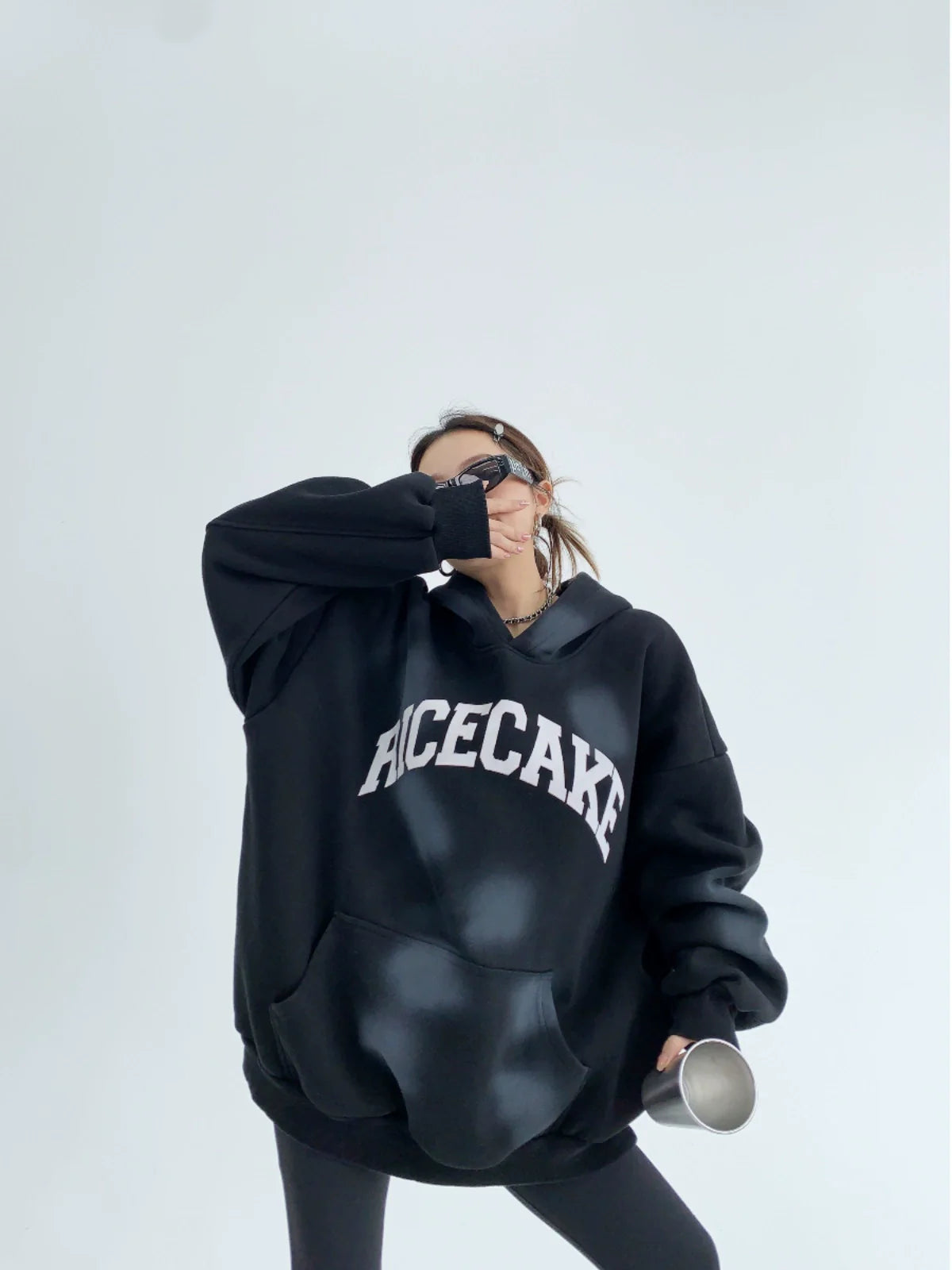 Fabricated Oversized Sweat Hoodie YLS0063