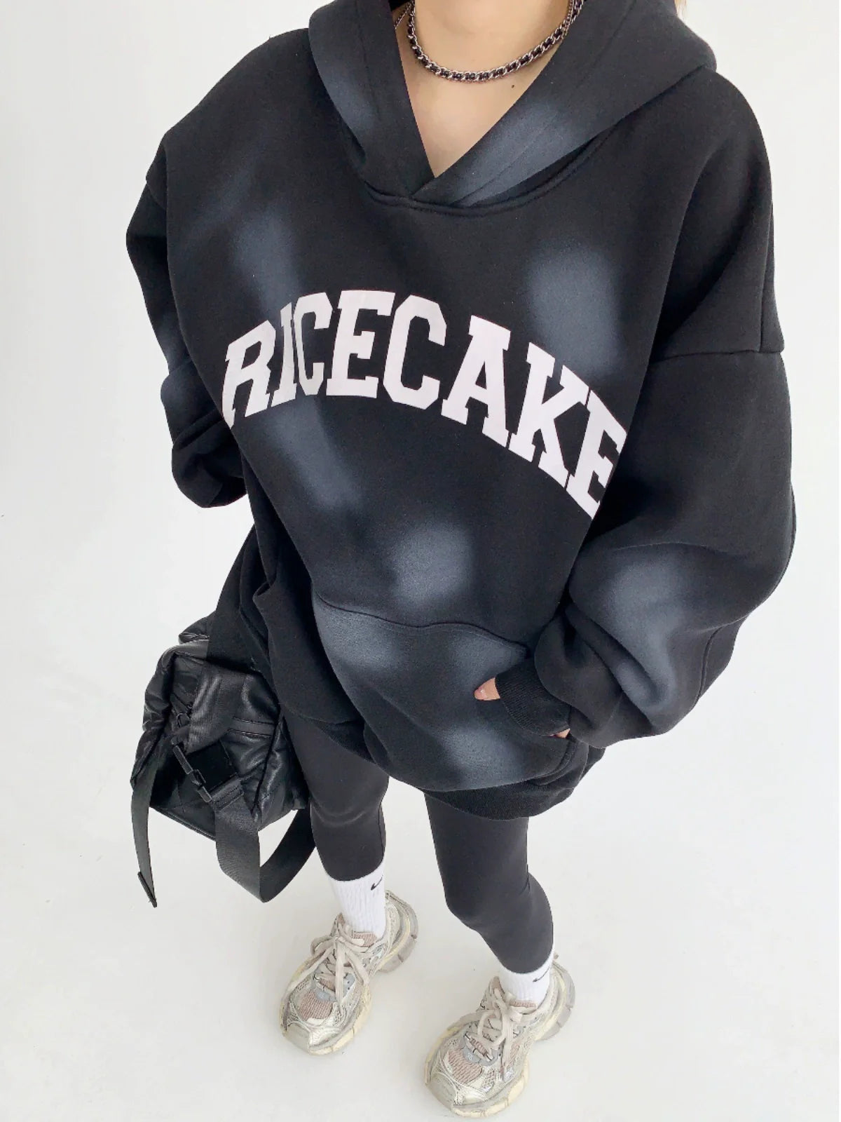 Fabricated Oversized Sweat Hoodie YLS0063