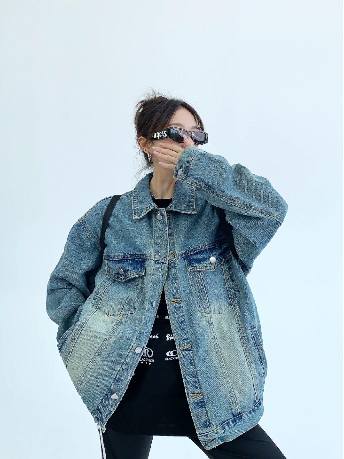 Light Blue Denim Jacket YLS0124