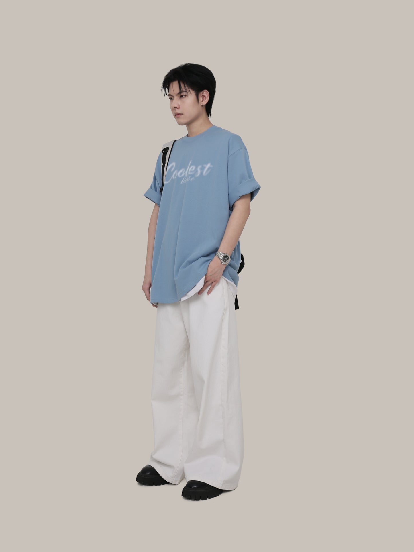 Washed Wide Leg Pants GBG0001