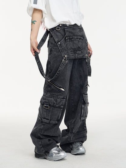 Unisex Denim Pants Overall PPS0031